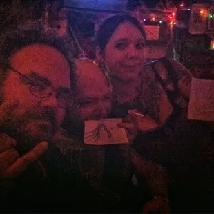 Jon Schnepp, director of Metalocalypse LOVES this joint! With the awesome Lucky and Jessica.