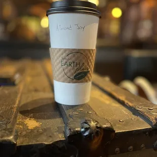 Almond joy latte
