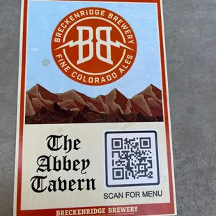 Menu Scan.