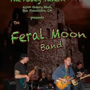 a band playing on stage