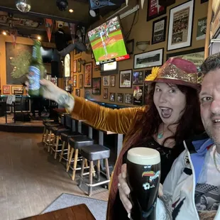 Guinness and the live music stage