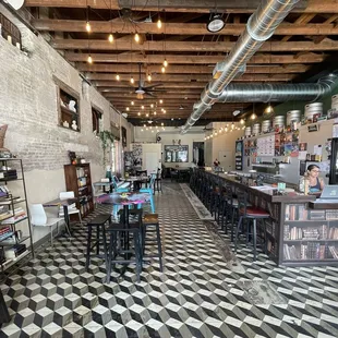 The main view upon entering the main entrance!