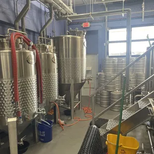 A behind the scenes tour of the brewery setup and where quality is perfected!