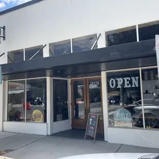 The ABL store front off of 7th Street through downtown!