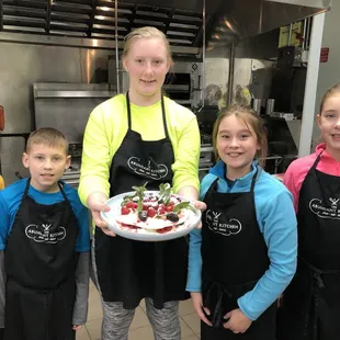 Kid's Cooking Classes are very popular at The Kitchen!