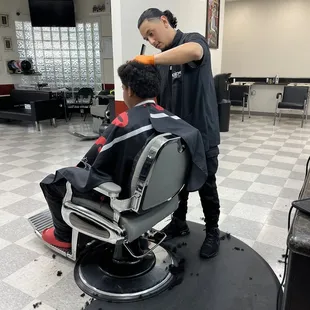 AJ the barber