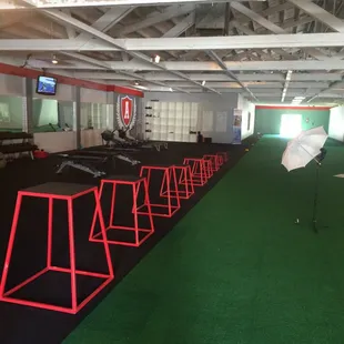 Doesn't get better than 50 yards of turf!!!