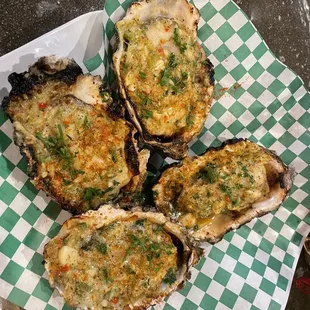 Grilled Oysters