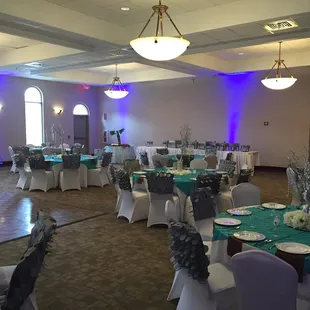 Decorate your event to make it personalized.