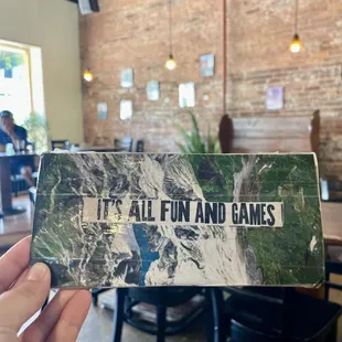 Table number setting