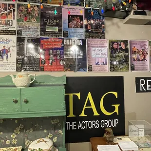 Mini posters of past performances