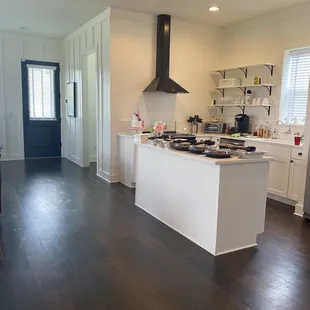 Kitchen &amp; entry to small office