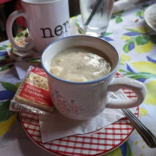 a cup of hot chocolate