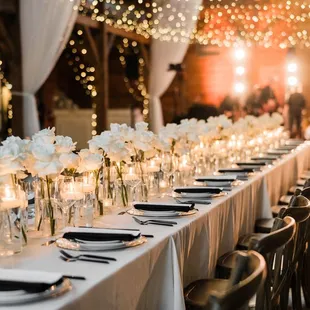 Wedding Reception in The Barn