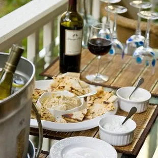 Happy Hour is a great time to enjoy a glass of wine, beer or soda and find out what the other guests have been doing.