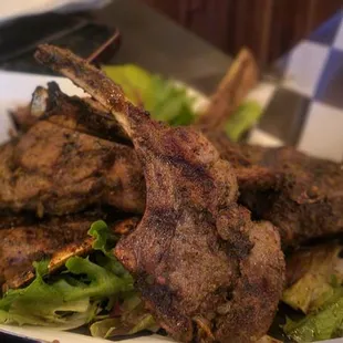 Jerk Lamb chops