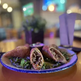 Cheesesteak egg rolls