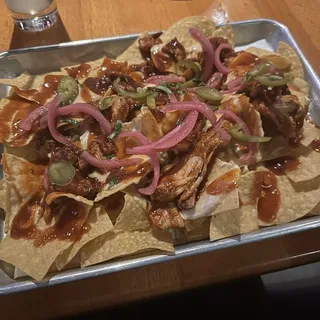 Admiral Smoked Chicken Nachos