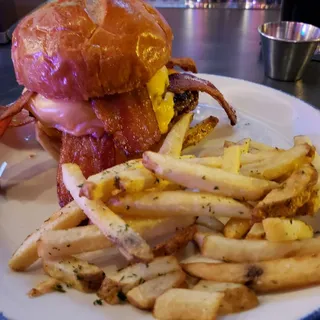 Double Bacon Smash Burger