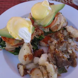 Eggs benedict &quot;California style&quot;