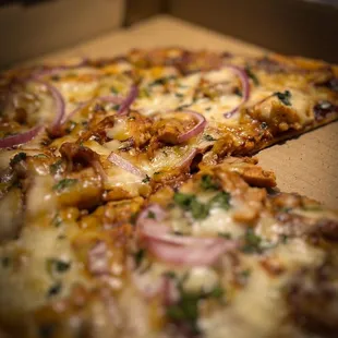 BBQ Chicken Pizza!!!!! So good