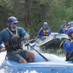 The Numbers Whitewater Rafting near Breckenridge with The Adventure Company