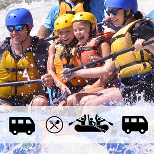 Family floating trips and intermediate rafting adventures: Blue River, Colorado River &amp; Arkansas River. Emphasis on safety and quality!
