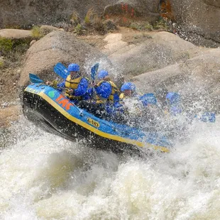 Advanced Whitewater Rafting Adventures: Choose  the Numbers Express trip for Breckenridge's best advanced whitewater rafting trips!