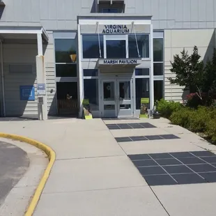 Entrance to Marsh Landing where you get your tickets. A little down the road from the main aquarium.
