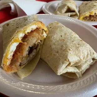 The best breakfast burrito in town!!
