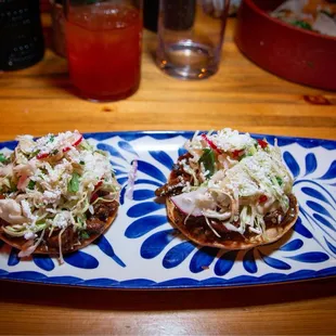 Mushroom tostadas