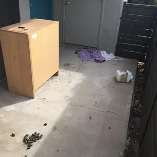 Photo of apartment when First received keys. This is pre-move in.