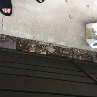 Photo of apartment when First received keys. This is pre-move in.