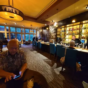 a man sitting at a table