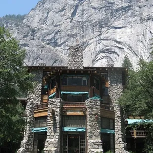 View of Awhanhee from the back side where the dining room &amp; bar are.