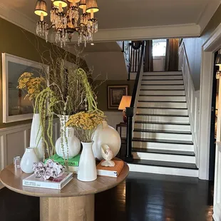 Entry into the hotel, view when you immediately enter front door.