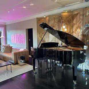 Alternate view of sitting rooms on first floor immediately to the left when you enter the front door to hotel.