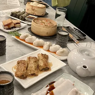 Vegan dim sum. In terms of taste it is vegan food alright