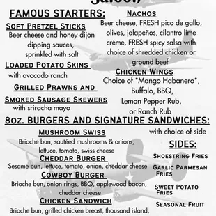 All Day Sunday Staring at 10am Breakfast ,Their Bartender serving Loaded bloody Mary's and Signature Mimosas!  I'm juiced!