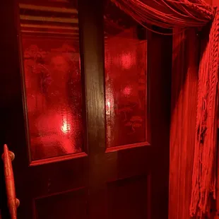 Entrance door to Aladdin Sane.