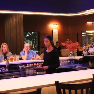 interior, sushi and sashimi