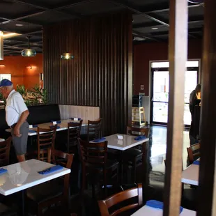 people in a restaurant