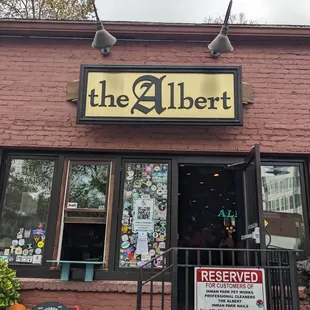 Entrance to The Albert, Atlanta