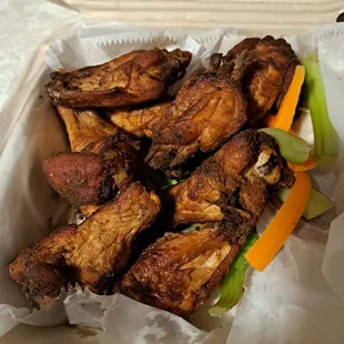 Smoked wings