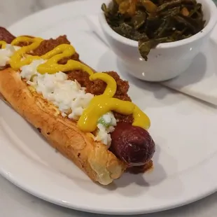 The Atlanta Dog Collard Greens