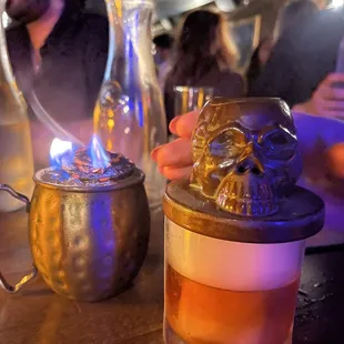 Left: Goblet of Fire; Right: Old Fashioned