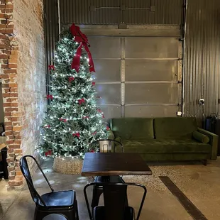 Christmas decor was perfect