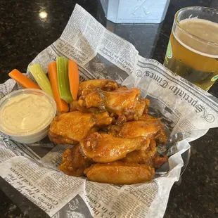 Great wings and bartender was awesome. Will definitely be back!!!!
