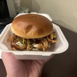 The John Dutton burger