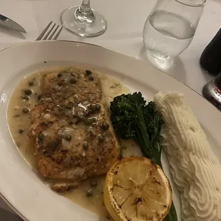 Salmon Piccata